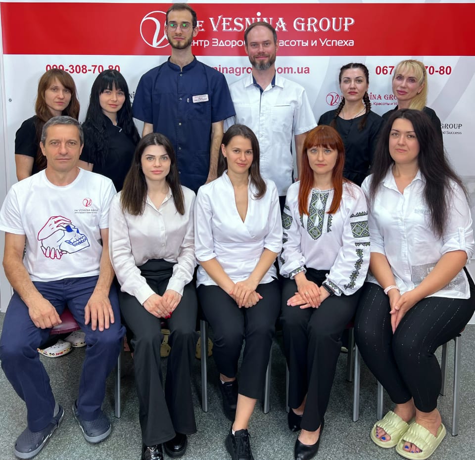 Колектив Центру здоров'я, краси та успіху The Vesnina Group